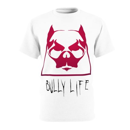 Bully Life Unisex Cut & Sew Tee, Bold Graphic T-Shirt for Dog Lovers, Casual Wear, Gift for Pet Owners, Perfect for Everyday Style